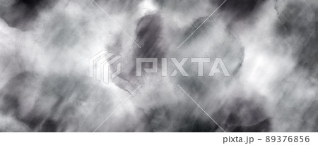 抽象的　水墨画　テクスチャ 89376856