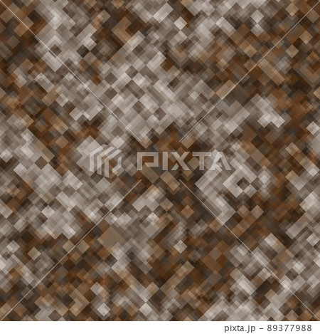Abstract desert seamless pattern with brown colored chaotic overlap pixels Abstract desert seamless pattern with brown colored chaotic overlap pixels 89377988