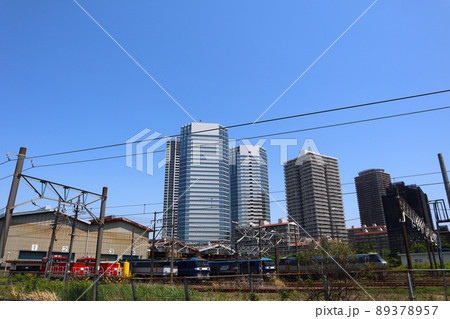 新川崎のJR貨物新鶴見機関区 89378957