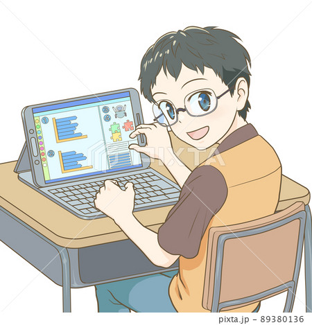 プログラミング教育_B_タブレット 89380136