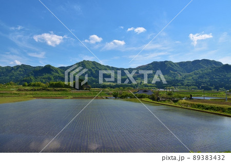 南阿蘇の風景　熊本 89383432