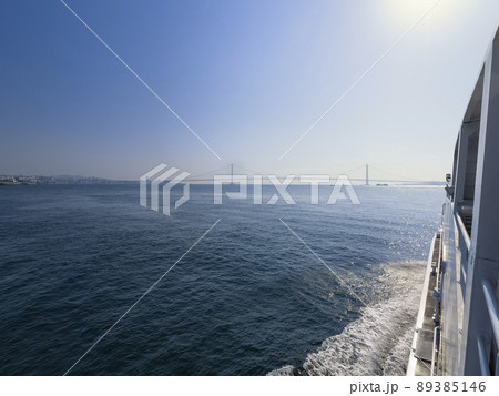 兵庫県 【明石海峡大橋】 Akashi Kaikyo Bridge, Hyogo, Japan 兵庫県 【明石海峡大橋】 Akashi Kaikyo Bridge, Hyogo, Japan 89385146