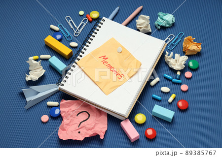 Concept of problems with memory, amnesia disease Concept of problems with memory, amnesia disease 89385767