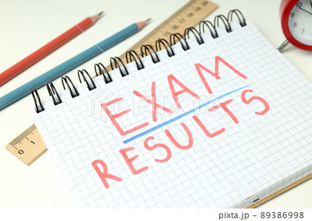 Concept of exams and tests, close up Concept of exams and tests, close up 89386998