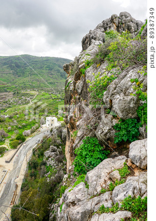 Beautiful view of Episkopi rock near Paphos in Cyprus 89387349