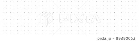 Dot grid white texture. Circle halftone design element. Page structure. Sheet notebook paper. Isometric map banner. Spot math pattern. Technical architect blank. Graph sketch. Vector illustration 89390052