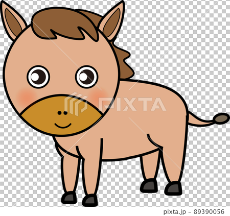 Cute simple horse Cute simple horse 89390056