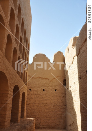 シルクロード　中国　新疆ウイグル自治区　トルファン　高昌故城 89391384