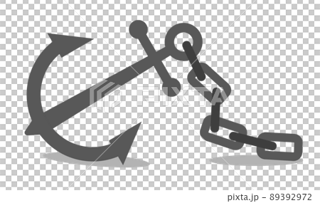 海底に沈めるアンカーのイラスト 海底に沈めるアンカーのイラスト 89392972