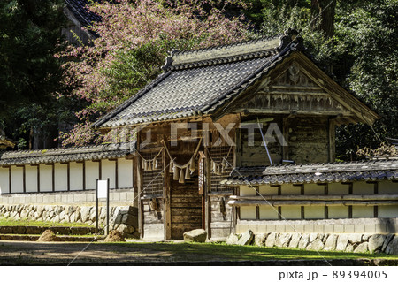 粟鹿神社 随身門 兵庫県朝来市 粟鹿神社 随身門 兵庫県朝来市 89394005