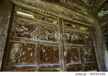 粟鹿神社　勅使門　兵庫県朝来市 89394186