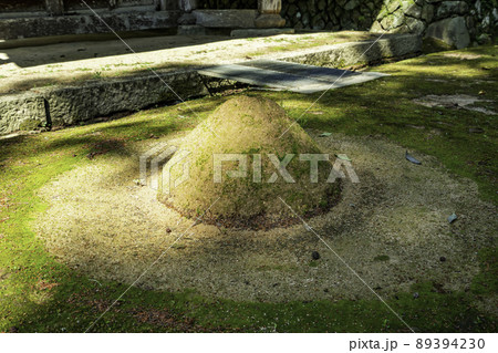 粟鹿神社　立砂　兵庫県朝来市 89394230