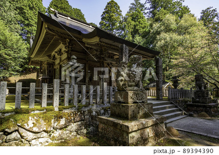 粟鹿神社 拝殿 兵庫県朝来市 粟鹿神社 拝殿 兵庫県朝来市 89394390
