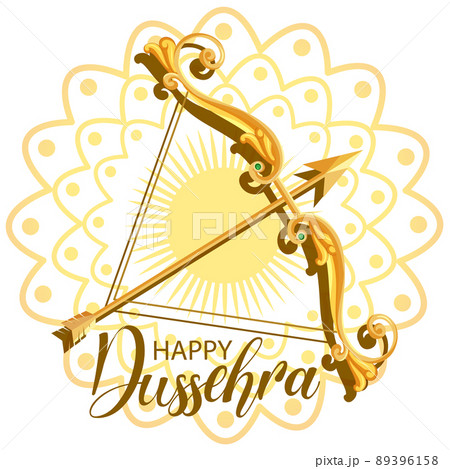 Happy Dussehrafestival poster design 89396158