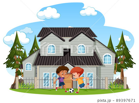 Isolated scene with people cartoon character 89397671