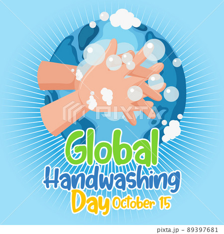 Global Handwashing Day poster design 89397681