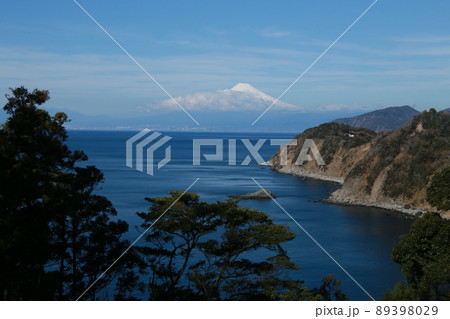 恋人岬からの富士山 恋人岬からの富士山 89398029