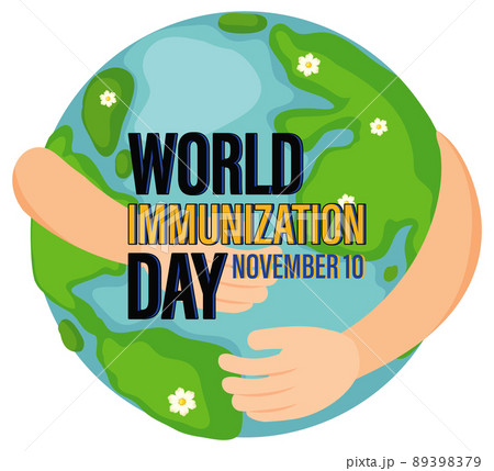 Poster design for world immunization day 89398379