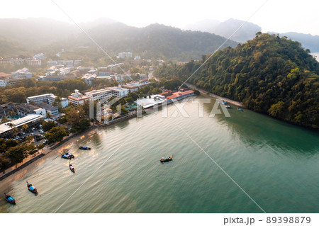 bay beach and sea in the morning in the tropics bay beach and sea in the morning in the tropics 89398879