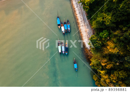 bay beach and sea in the morning in the tropics bay beach and sea in the morning in the tropics 89398881