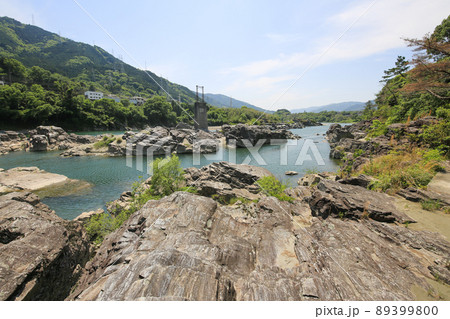徳島県東みよし町　美濃田の淵 89399800