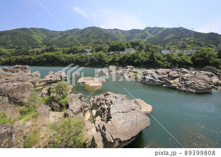 徳島県東みよし町　美濃田の淵 89399808