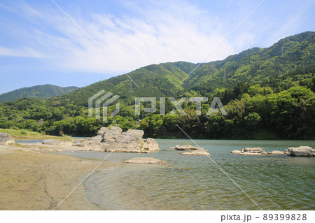徳島県東みよし町　美濃田の淵 89399828