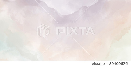 Abstract horizontal background designed with earth tone watercolor stains Abstract horizontal background designed with earth tone watercolor stains 89400626