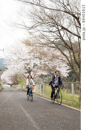 春のメイプル耶馬サイクリングロード 春のメイプル耶馬サイクリングロード 89403615