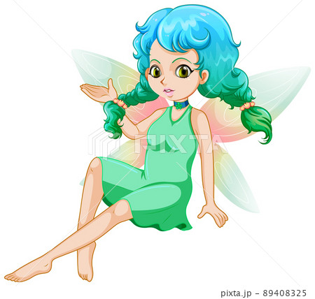 Riley Female Name with Cute Fairy Stock Vector - Illustration of title,  background: 87859258