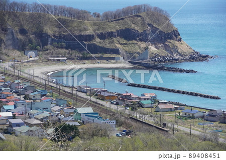 北海道函館市南法華岬の風景 89408451