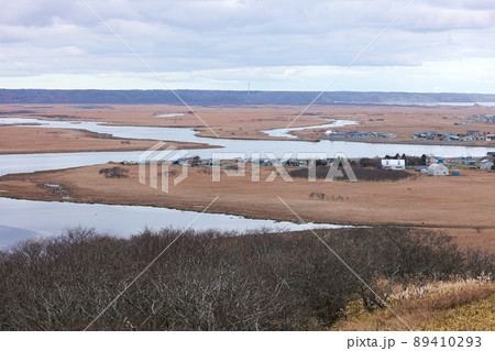 琵琶瀬展望台から見る霧多布湿原 琵琶瀬展望台から見る霧多布湿原 89410293