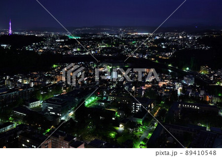 仙台市内の夜景（仙台トラストタワーより） 89410548