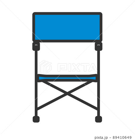 Icon Of Fishing Folding Chair 89410649