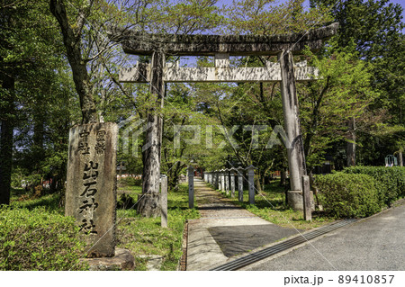 出石神社　一の鳥居　兵庫県豊岡市 89410857