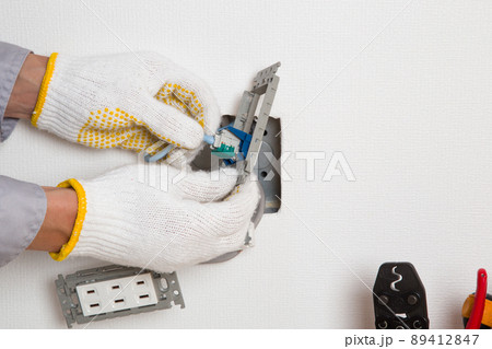 LANコンセント工事　有線LAN配線工事 89412847