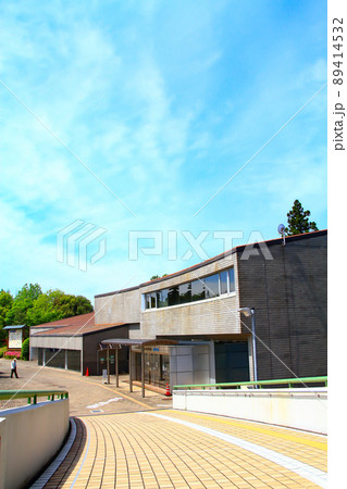 新城市、新城図書館の風景 新城市、新城図書館の風景 89414532
