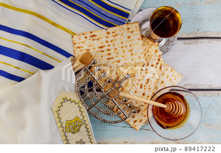 Jewish holiday hannukah with menorah traditional Jewish holiday hannukah with menorah traditional 89417222