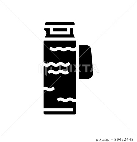 iced tea pitcher glyph icon vector illustration 89422448