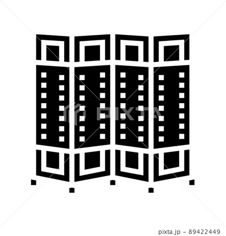room divider glyph icon vector illustration room divider glyph icon vector illustration 89422449