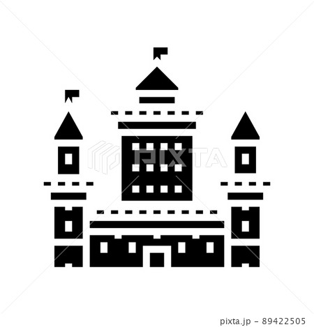 kingdom fairy tale glyph icon vector illustration kingdom fairy tale glyph icon vector illustration 89422505