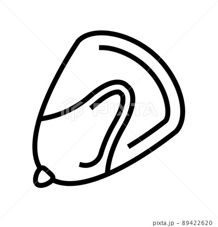 corn seed line icon vector illustration corn seed line icon vector illustration 89422620