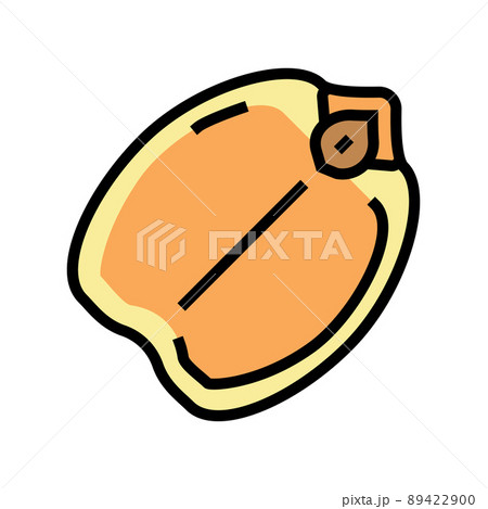 chickpea seed color icon vector illustration 89422900