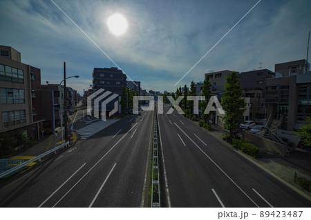 環八通りの交通　蒲田周辺の都市景観【交通イメージ】 89423487