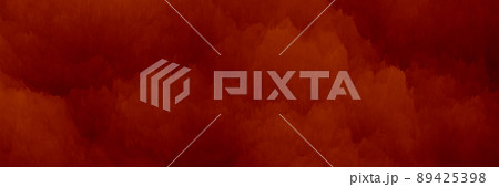 Red abstact banner background textured with layered curved shapes and lines 89425398