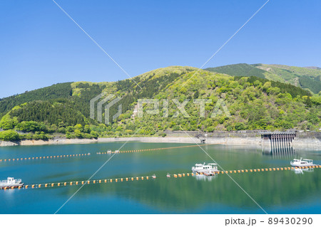 奥多摩湖(小河内ダムから撮影) 奥多摩湖(小河内ダムから撮影) 89430290