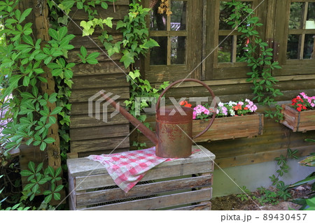 植物に囲まれた素敵な家（ぎふワールド・ローズガーデン、旧花フェスタ記念公園　岐阜県 可児市） 89430457