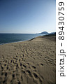 鳥取砂丘の朝の景色 89430759