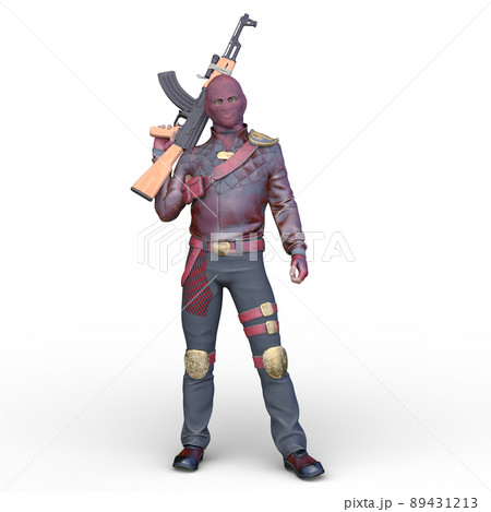 覆面をした兵士 覆面をした兵士 89431213