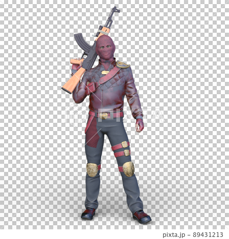 覆面をした兵士 覆面をした兵士 89431213